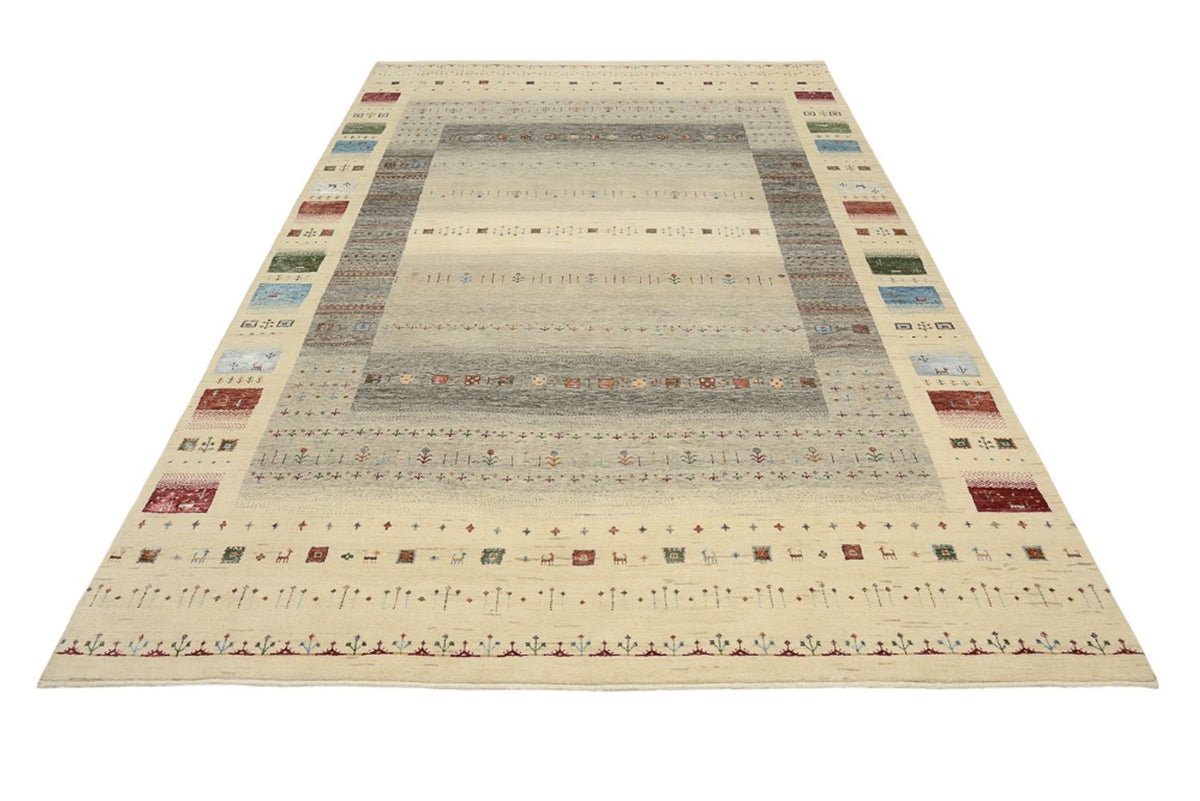 Alfombra Gabbeh - Loribaft Indus - 304 x 201 cm - multicolor