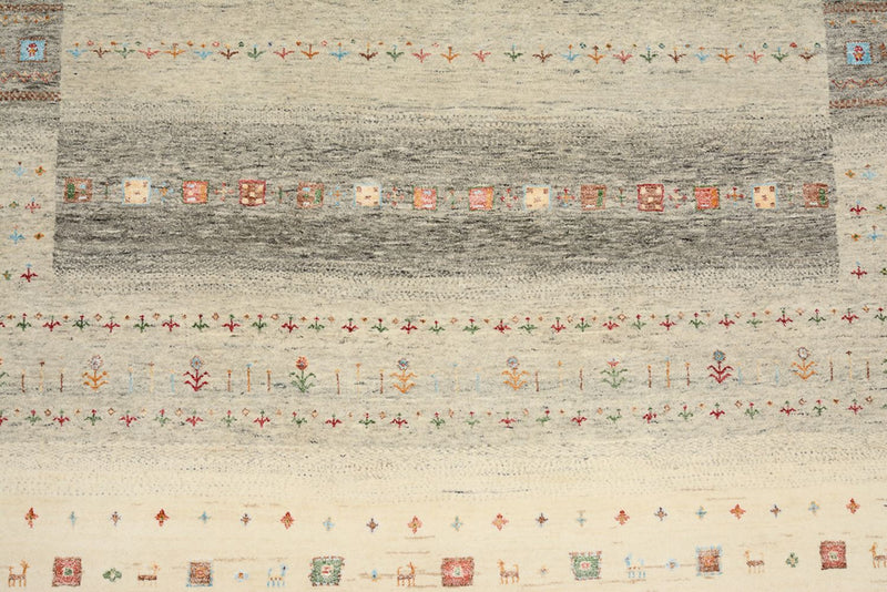 Alfombra Gabbeh - Loribaft Indus - 304 x 201 cm - multicolor