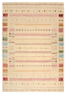 Alfombra Gabbeh - Loribaft Indus - 246 x 171 cm - multicolor