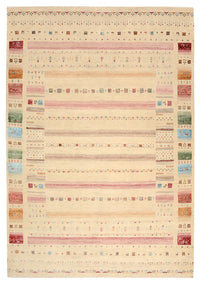 Alfombra Gabbeh - Loribaft Indus - 246 x 171 cm - multicolor