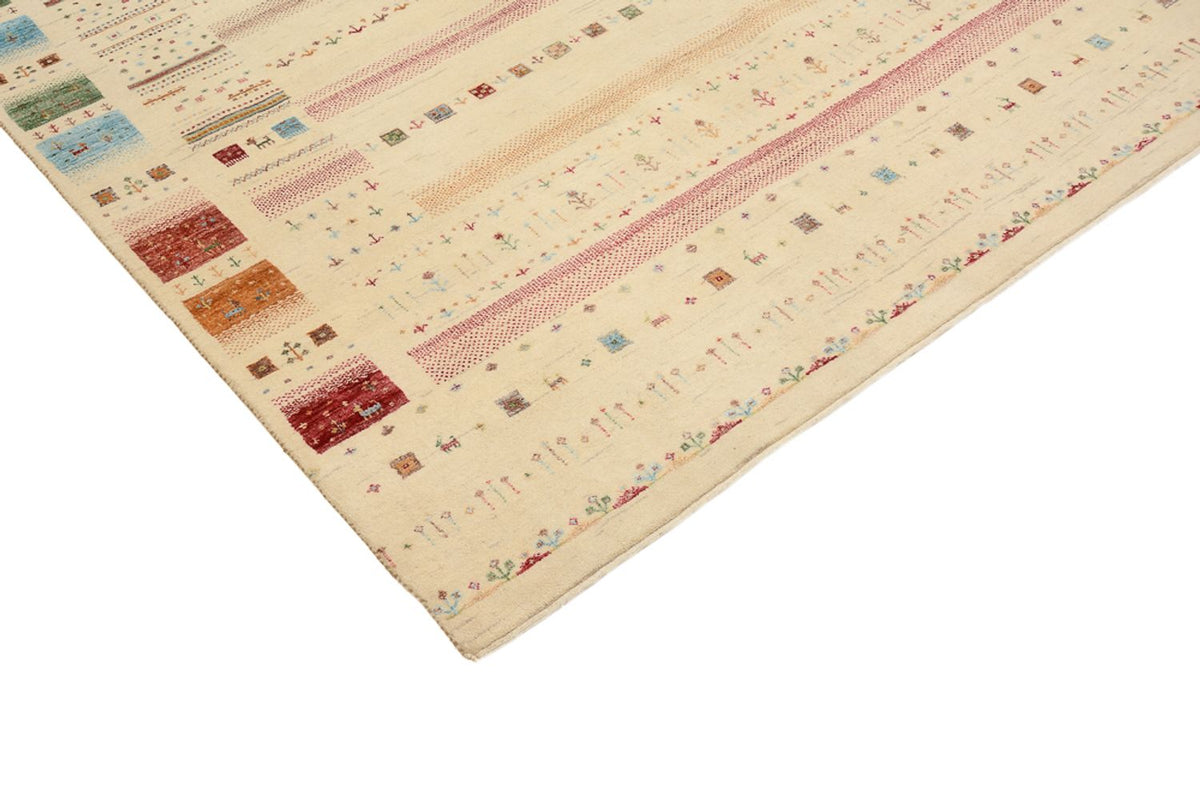 Alfombra Gabbeh - Loribaft Indus - 246 x 171 cm - multicolor