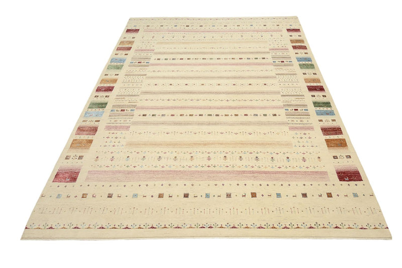 Alfombra Gabbeh - Loribaft Indus - 335 x 248 cm - multicolor
