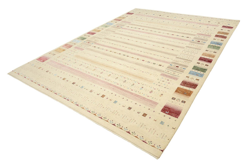 Alfombra Gabbeh - Loribaft Indus - 335 x 248 cm - multicolor