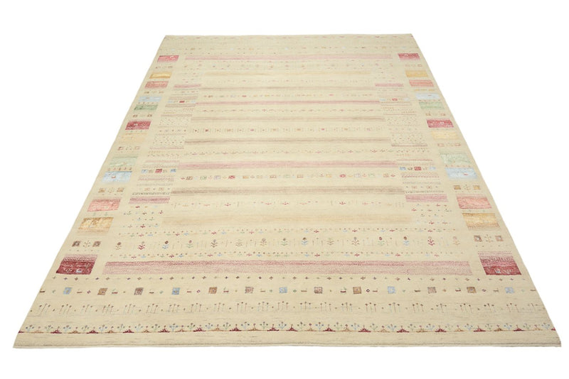 Alfombra Gabbeh - Loribaft Indus - 335 x 248 cm - multicolor