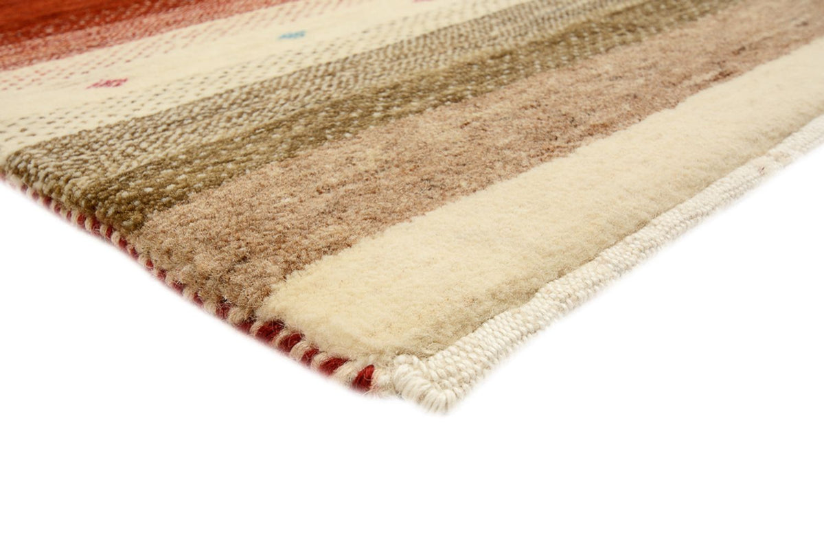 Alfombra Gabbeh - Loribaft Indus - 296 x 203 cm - beige claro