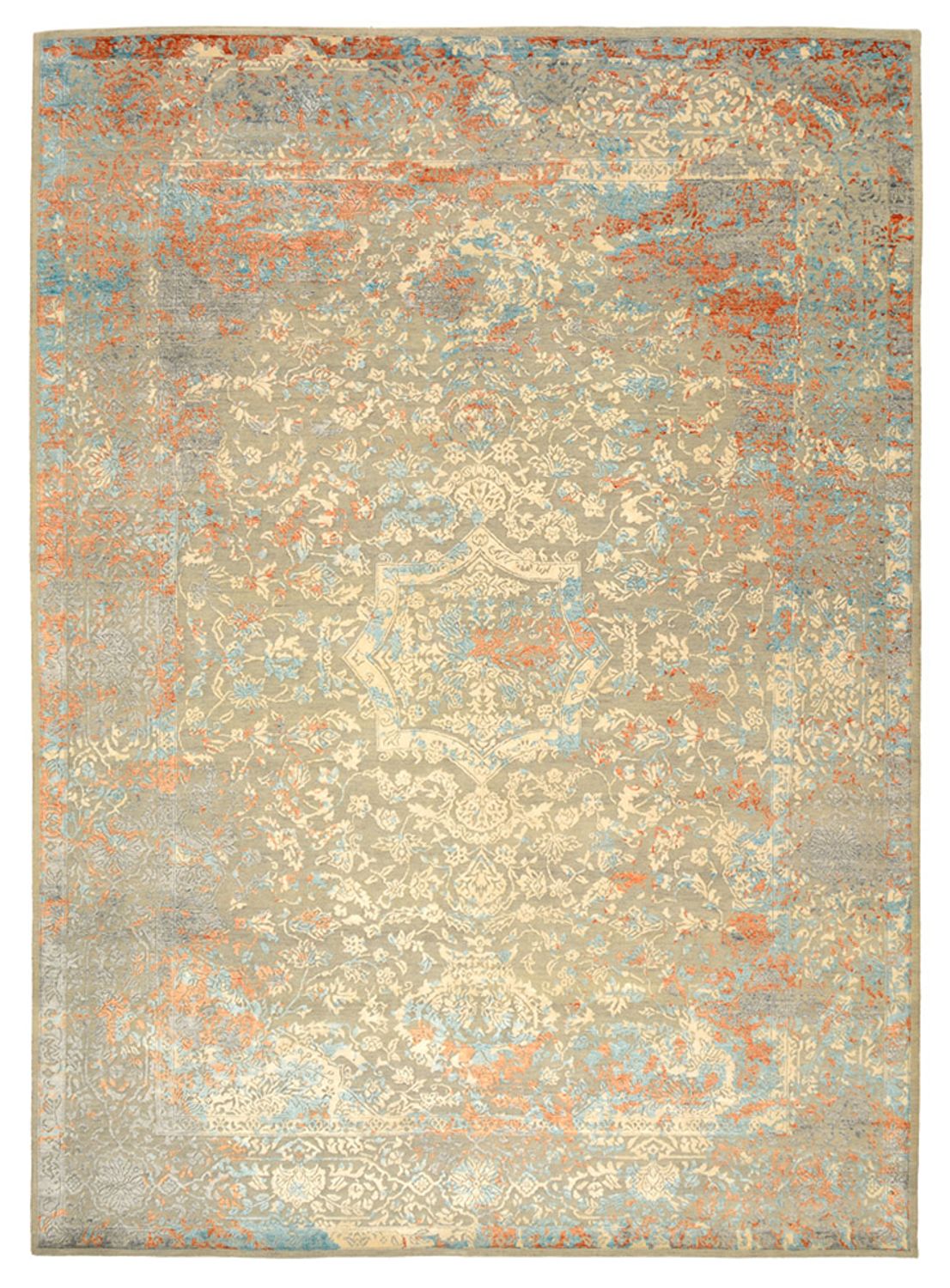 Alfombra de diseño - 339 x 245 cm - multicolor