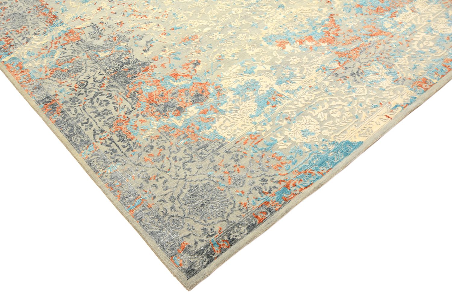 Alfombra de diseño - 339 x 245 cm - multicolor