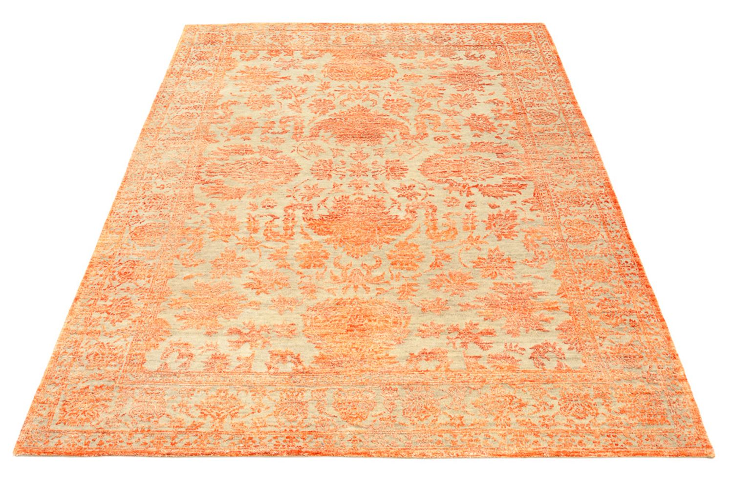 Alfombra de diseño - 200 x 154 cm - óxido