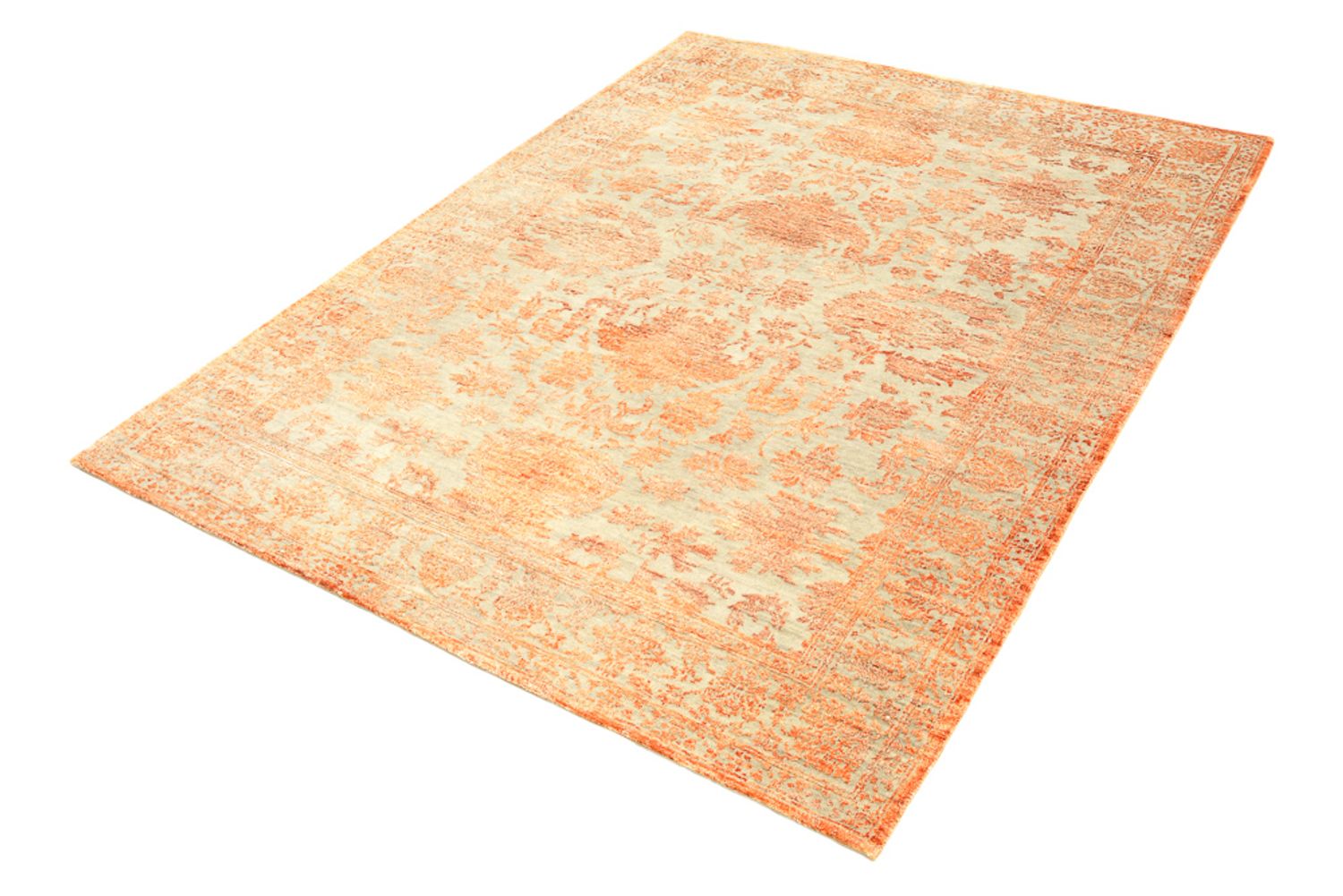 Alfombra de diseño - 200 x 154 cm - óxido