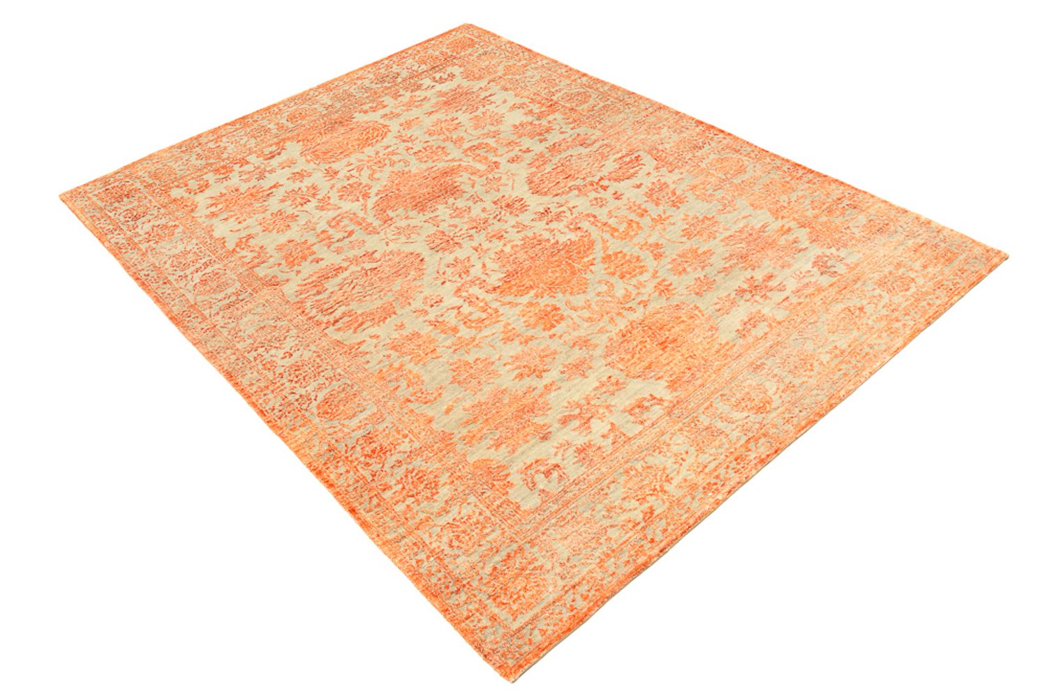 Alfombra de diseño - 200 x 154 cm - óxido