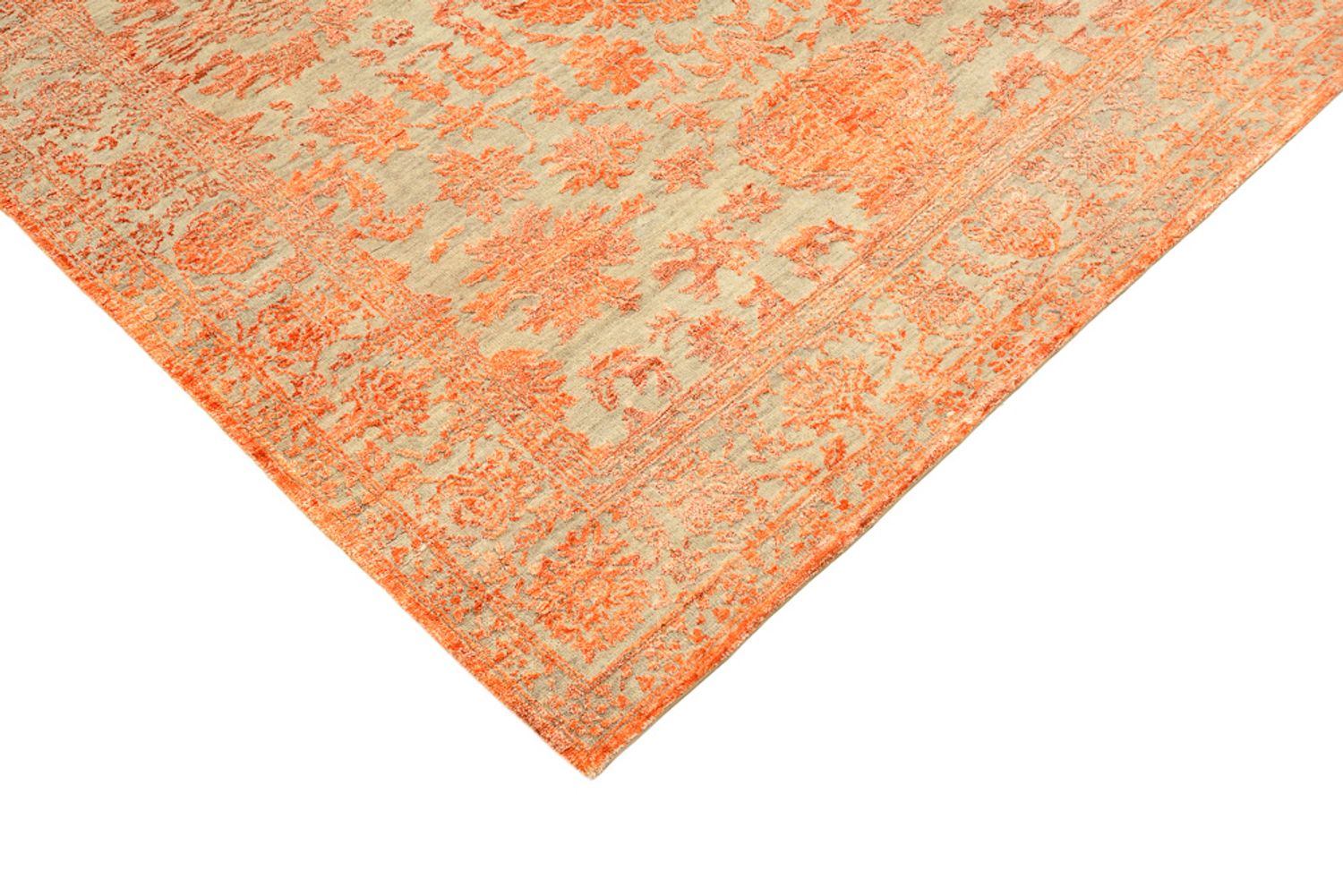Alfombra de diseño - 200 x 154 cm - óxido