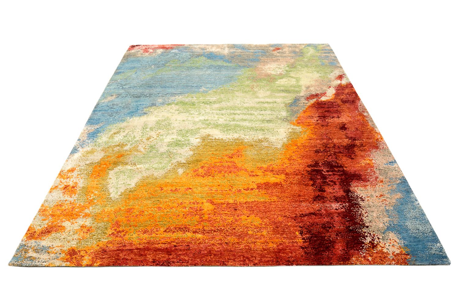 Alfombra de diseño - 303 x 244 cm - multicolor