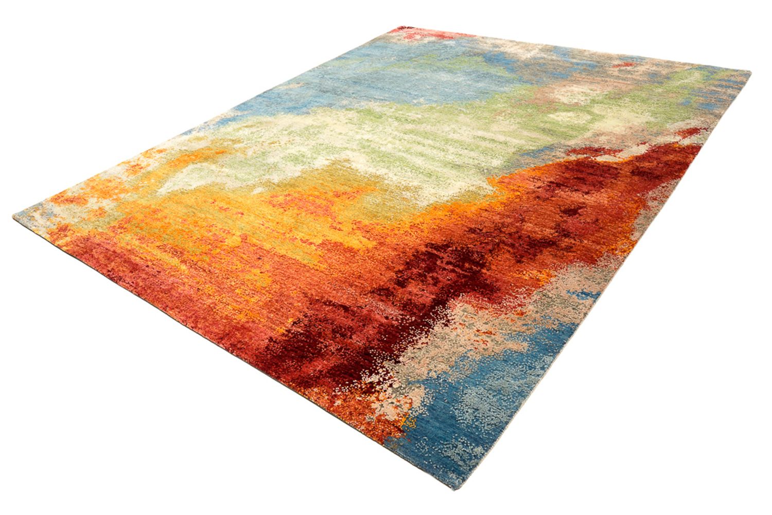 Alfombra de diseño - 303 x 244 cm - multicolor