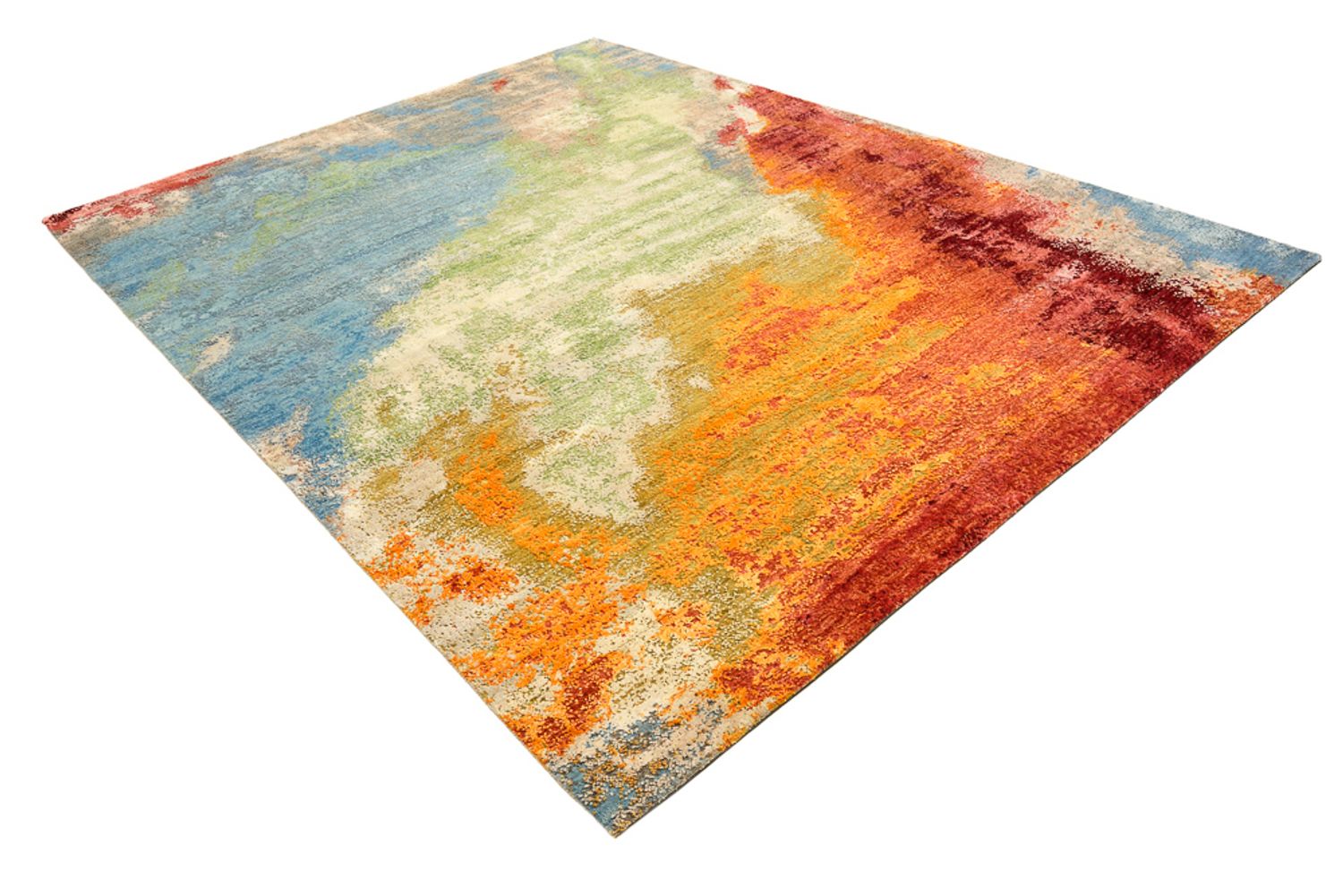 Alfombra de diseño - 303 x 244 cm - multicolor