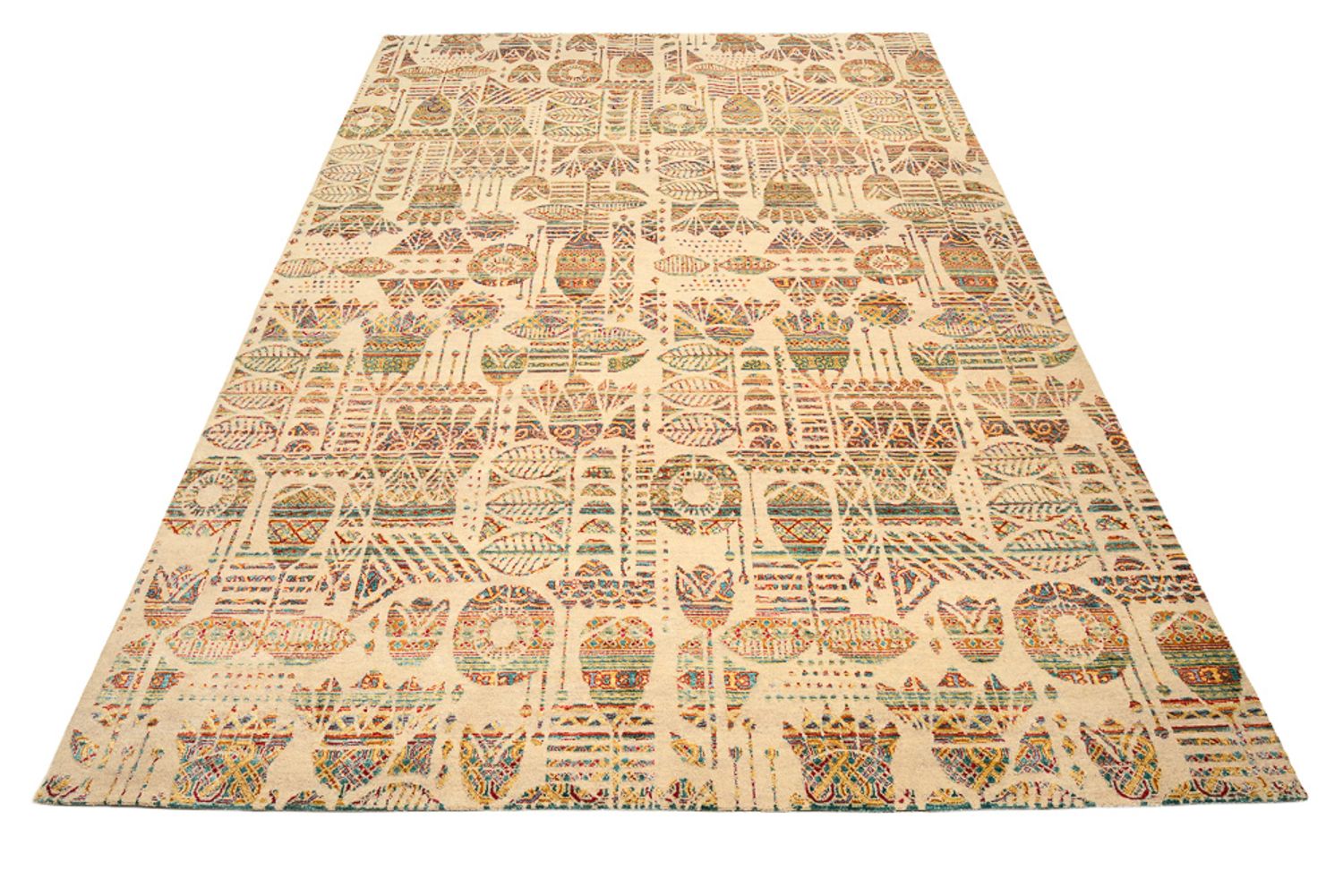 Alfombra de diseño - 366 x 271 cm - beige oscuro