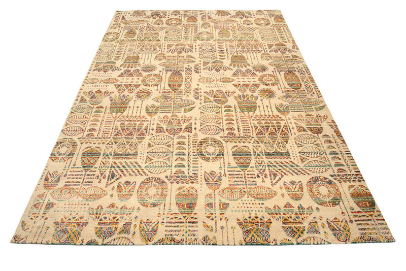 Alfombra de diseño - 366 x 271 cm - beige oscuro
