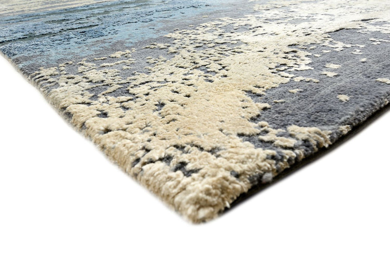 Alfombra de diseño - 430 x 306 cm - azul oscuro