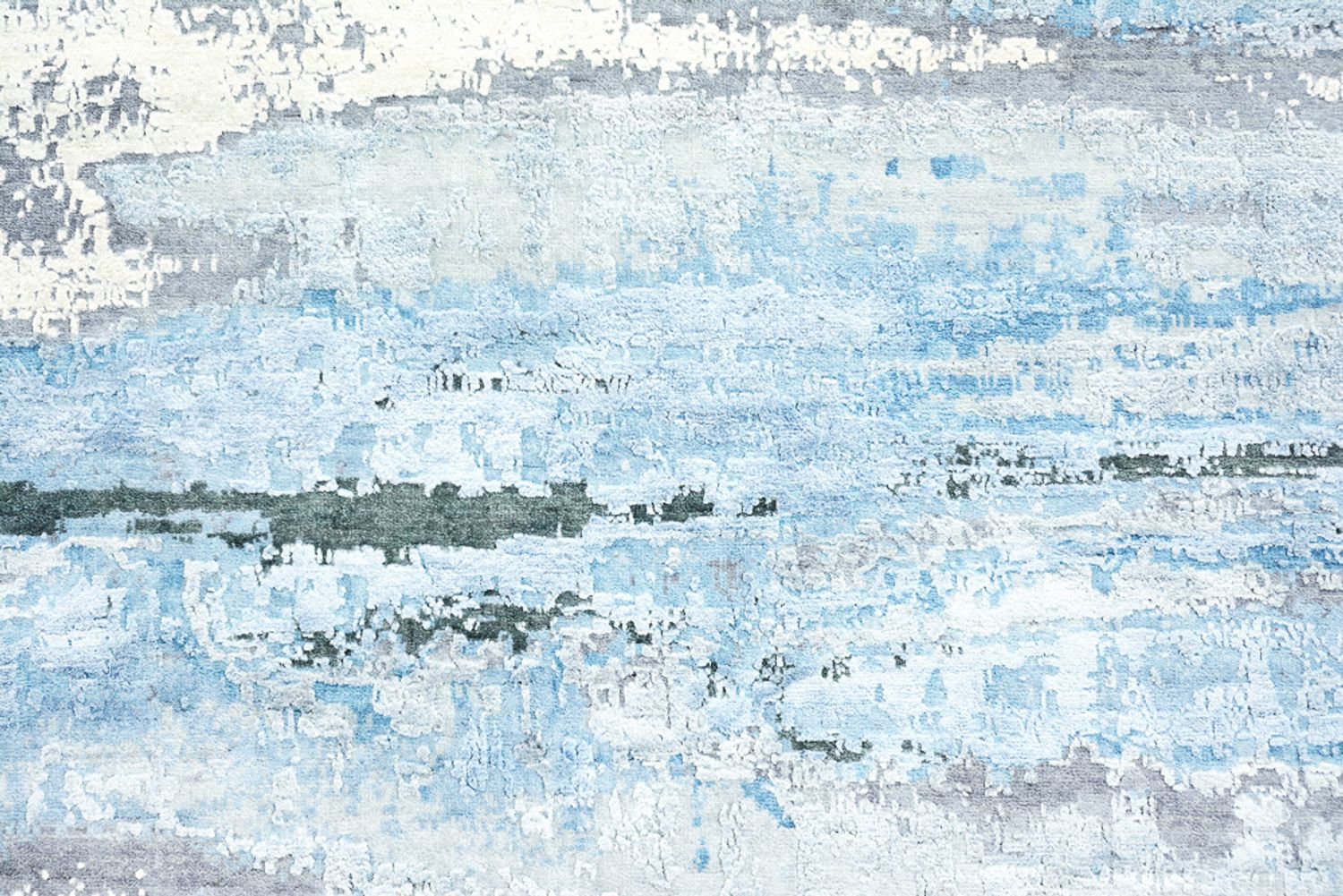 Alfombra de diseño - 430 x 306 cm - azul oscuro