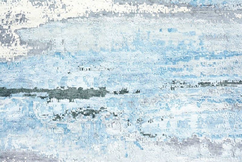 Alfombra de diseño - 430 x 306 cm - azul oscuro