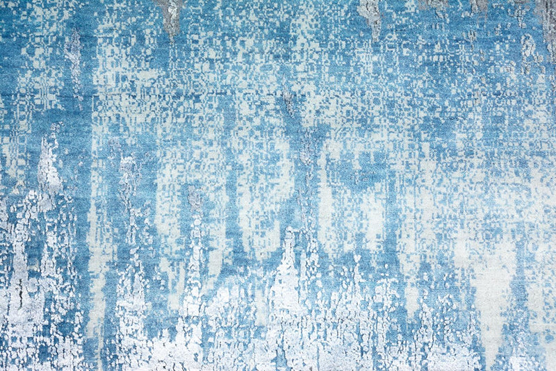 Alfombra de diseño - 430 x 306 cm - azul oscuro