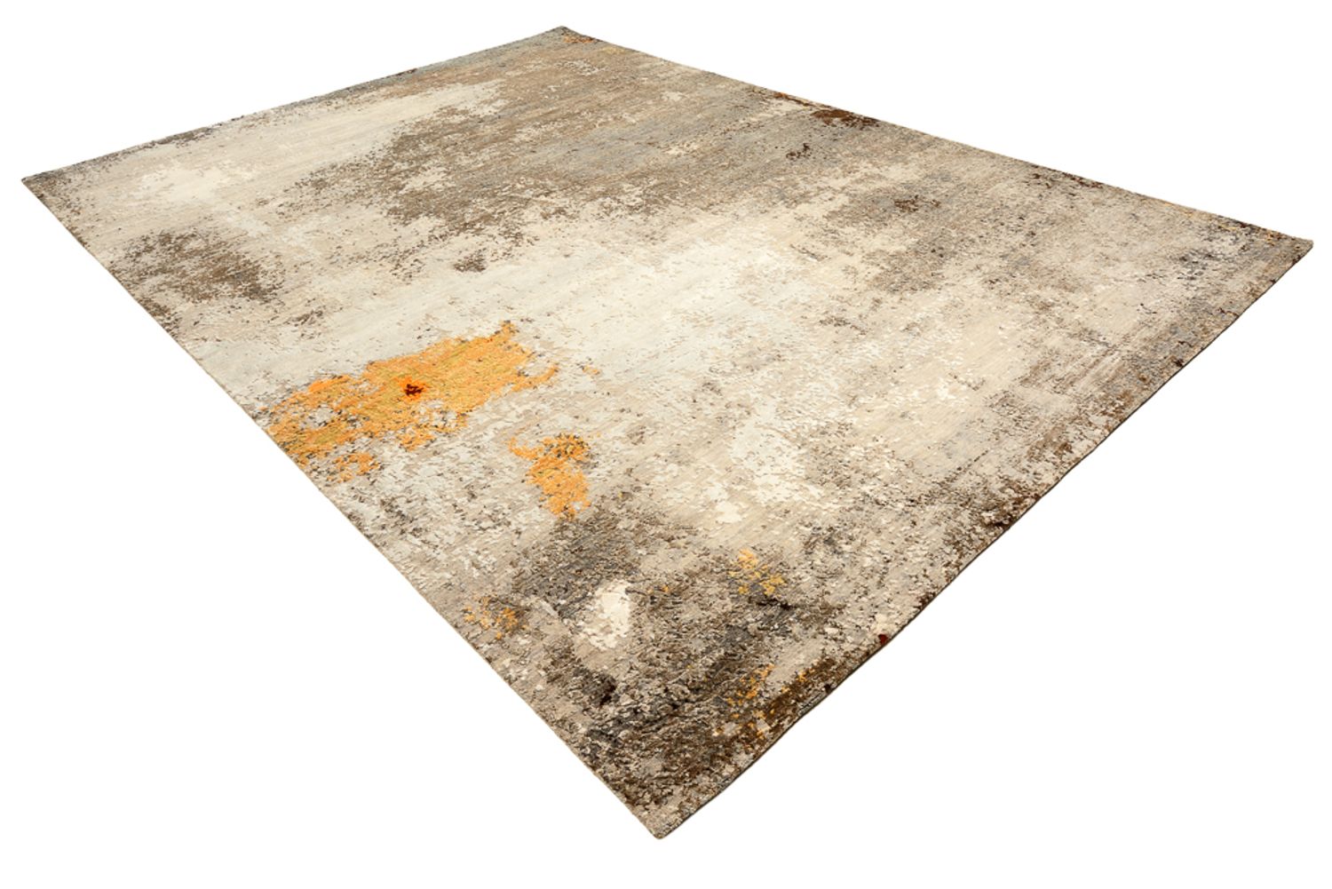 Alfombra de diseño - 367 x 270 cm - beige oscuro
