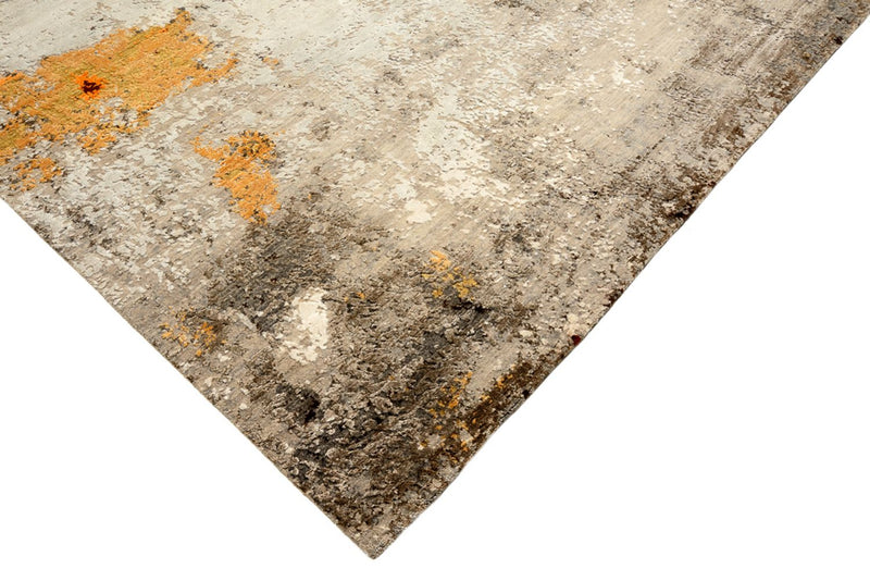 Alfombra de diseño - 367 x 270 cm - beige oscuro