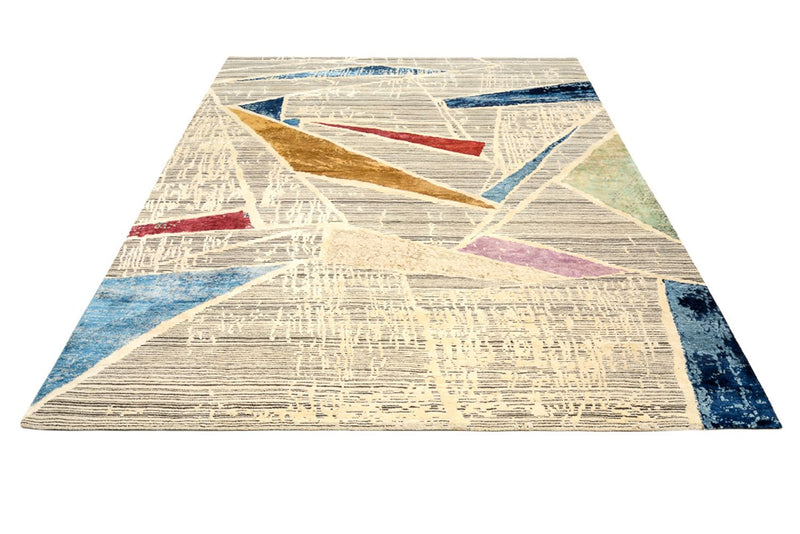 Alfombra de diseño - 303 x 246 cm - multicolor