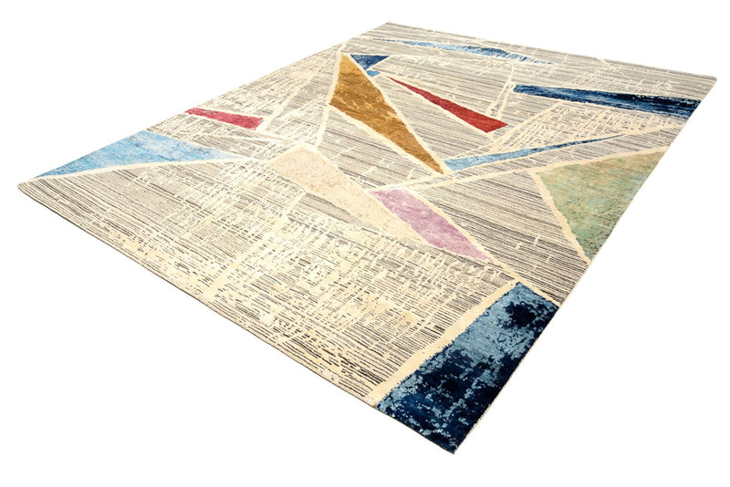 Alfombra de diseño - 303 x 246 cm - multicolor