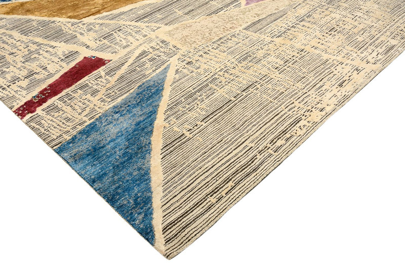 Alfombra de diseño - 303 x 246 cm - multicolor