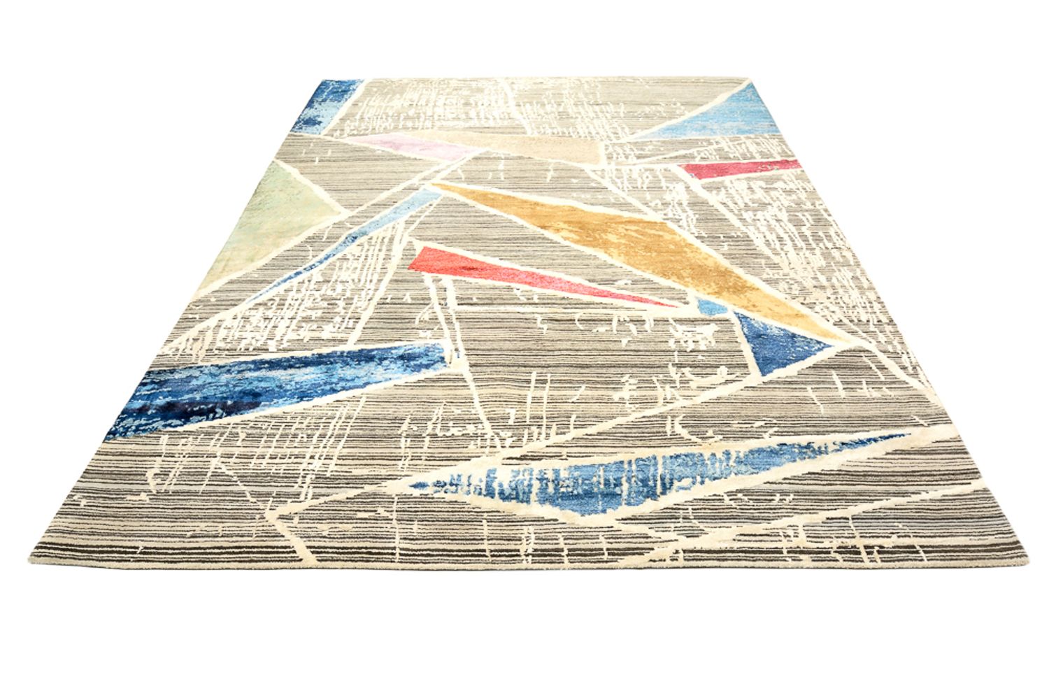 Alfombra de diseño - 303 x 246 cm - multicolor
