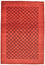 Alfombra Gabbeh - Loribaft Persa - 298 x 204 cm - rojo