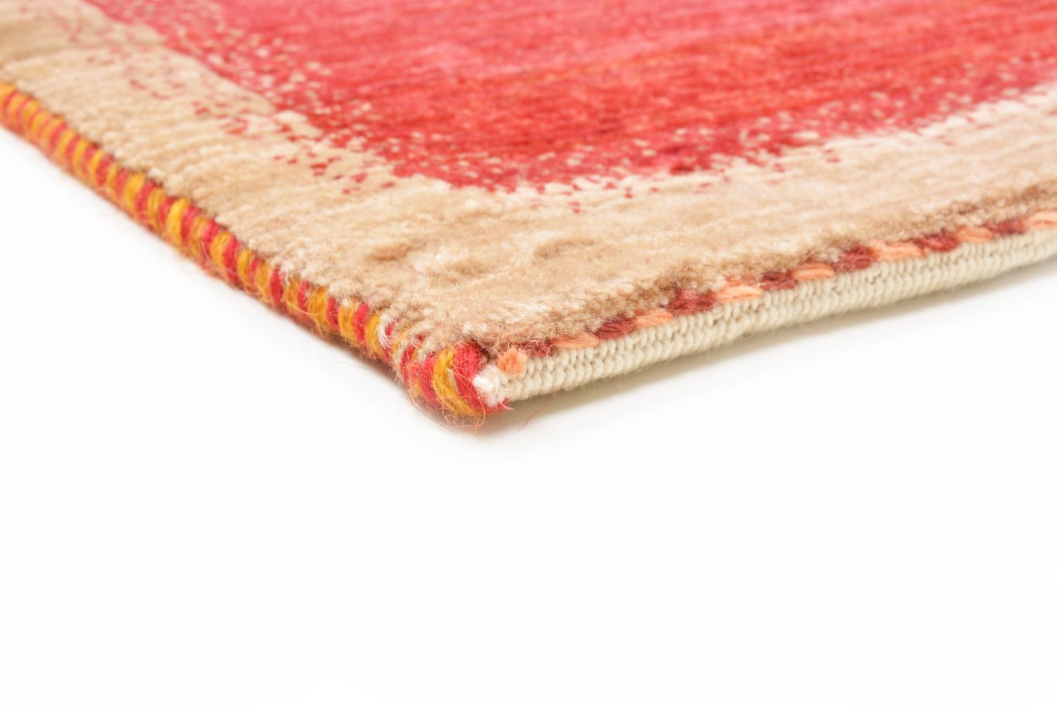 Alfombra Gabbeh - Loribaft Persa - 155 x 104 cm - multicolor