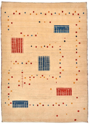 Alfombra Gabbeh - Loribaft Persa - 157 x 111 cm - multicolor