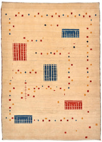 Alfombra Gabbeh - Loribaft Persa - 157 x 111 cm - multicolor