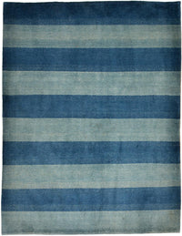 Alfombra Gabbeh - Loribaft Persa - 197 x 150 cm - azul