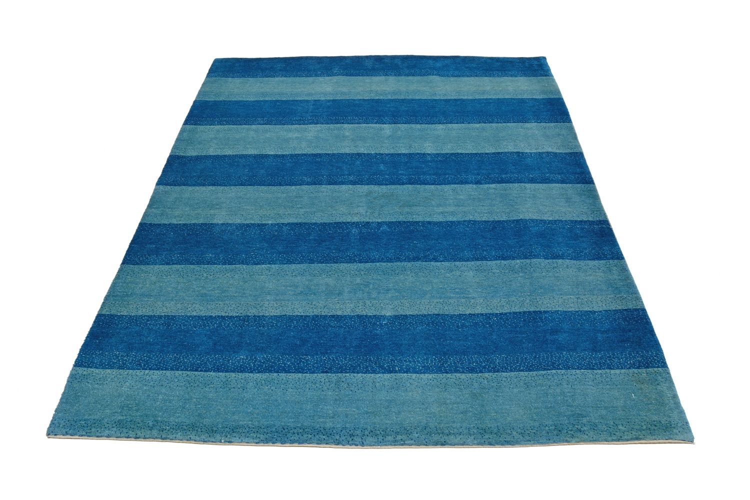 Alfombra Gabbeh - Loribaft Persa - 197 x 150 cm - azul