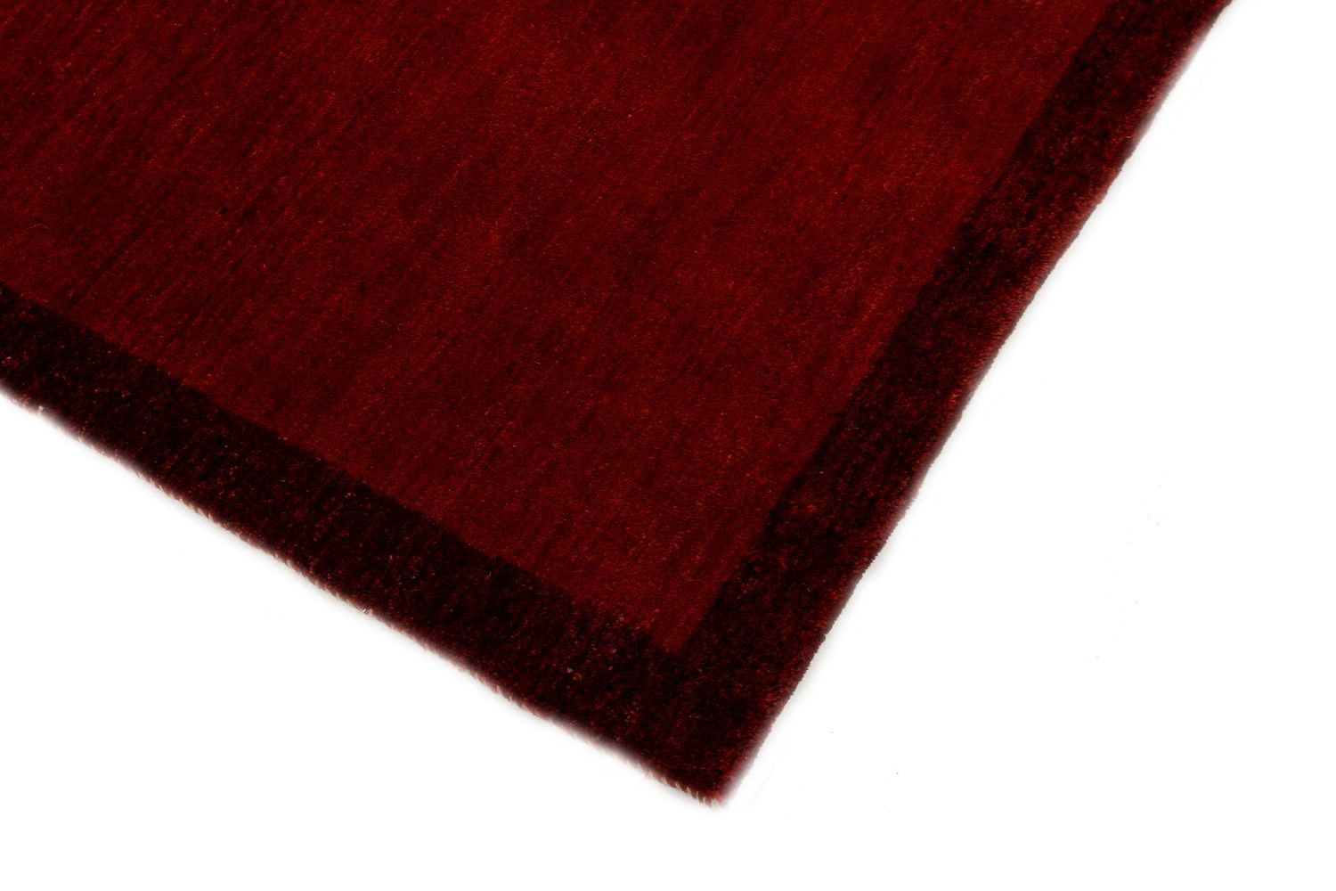 Alfombra Gabbeh - Loribaft Persa - 88 x 62 cm - rojo