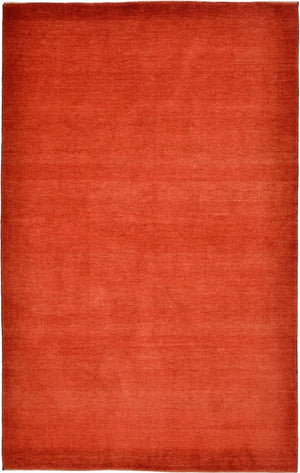 Alfombra Gabbeh - Loribaft Persa - 191 x 117 cm - rojo
