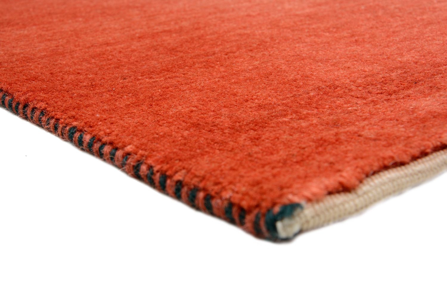 Alfombra Gabbeh - Loribaft Persa - 191 x 117 cm - rojo