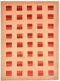 Alfombra Gabbeh - Loribaft Persa - 211 x 151 cm - rojo