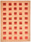 Alfombra Gabbeh - Loribaft Persa - 211 x 151 cm - rojo