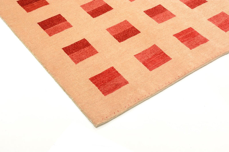 Alfombra Gabbeh - Loribaft Persa - 211 x 151 cm - rojo
