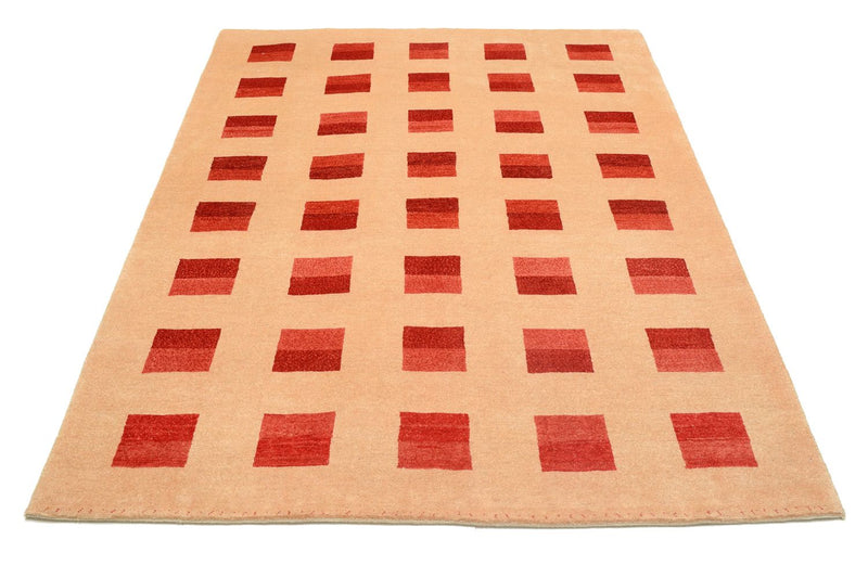 Alfombra Gabbeh - Loribaft Persa - 211 x 151 cm - rojo