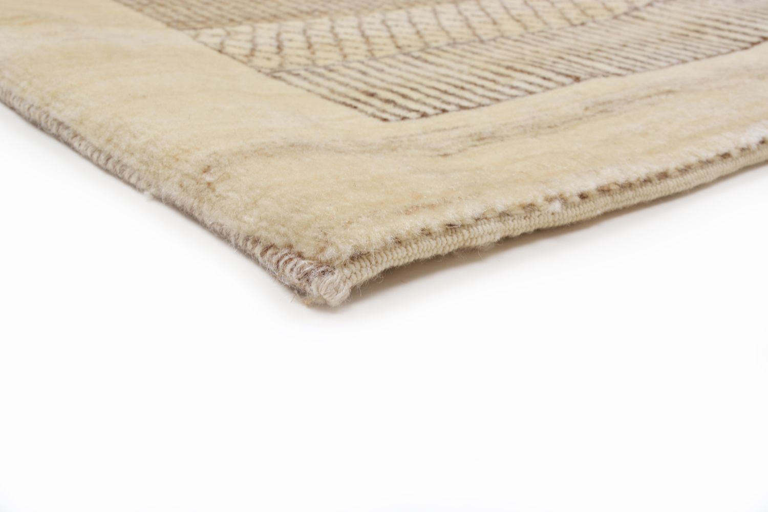Alfombra Gabbeh - Loribaft Persa - 164 x 114 cm - natural