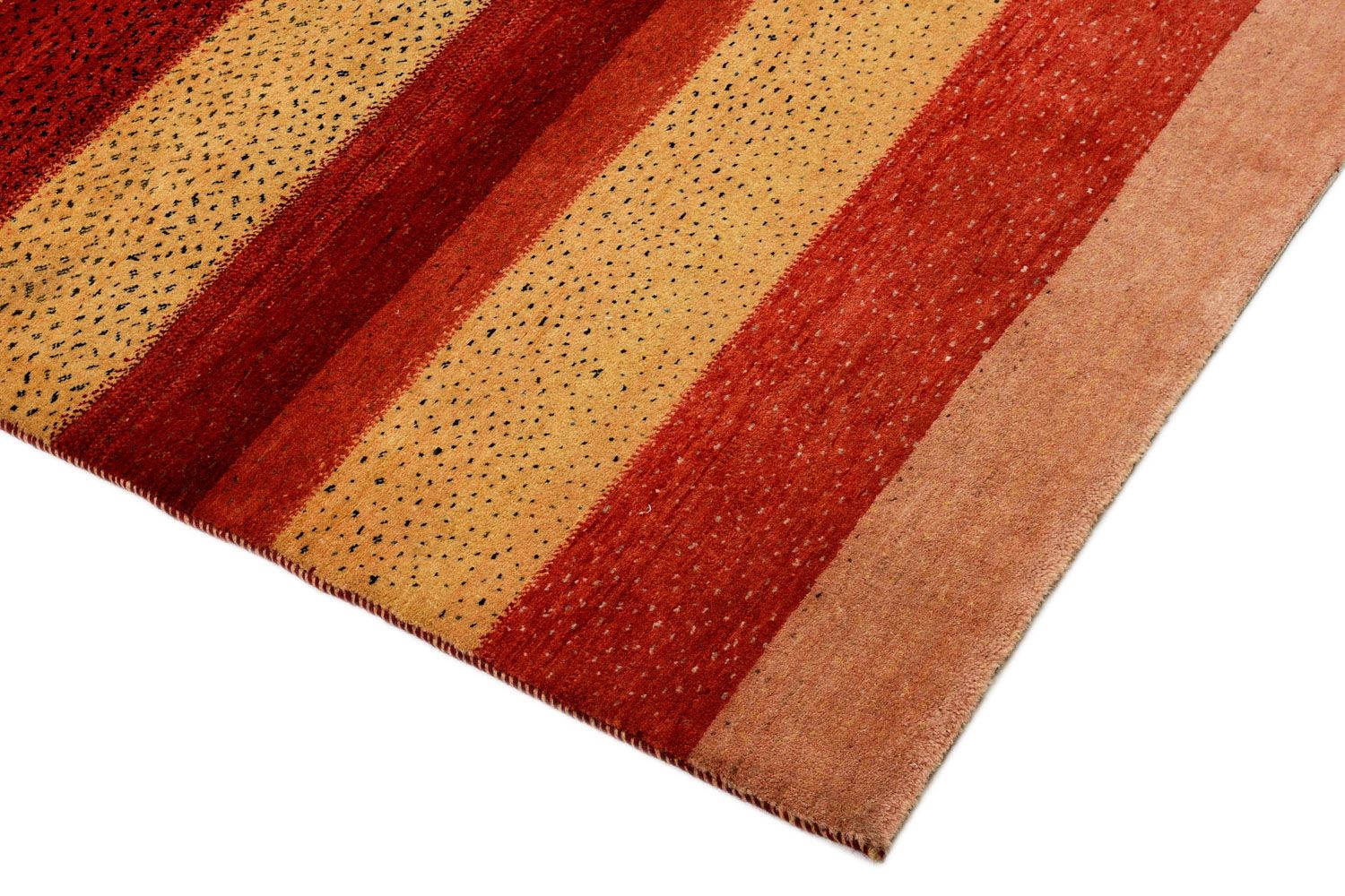 Alfombra de pasillo Alfombra Gabbeh - Loribaft Persa - 202 x 86 cm - rojo