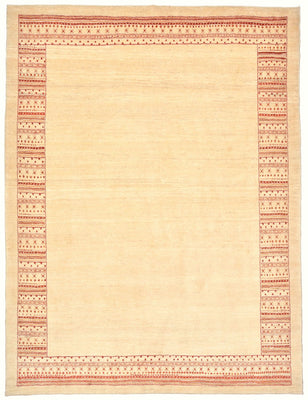 Alfombra Gabbeh - Loribaft Persa - 198 x 150 cm - beige