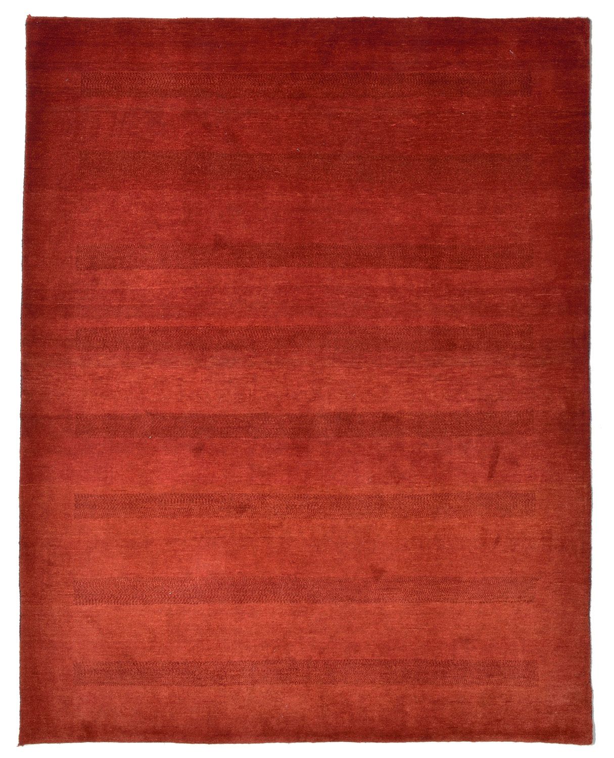 Alfombra Gabbeh - Loribaft Persa - 196 x 152 cm - rojo