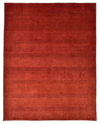 Alfombra Gabbeh - Loribaft Persa - 196 x 152 cm - rojo