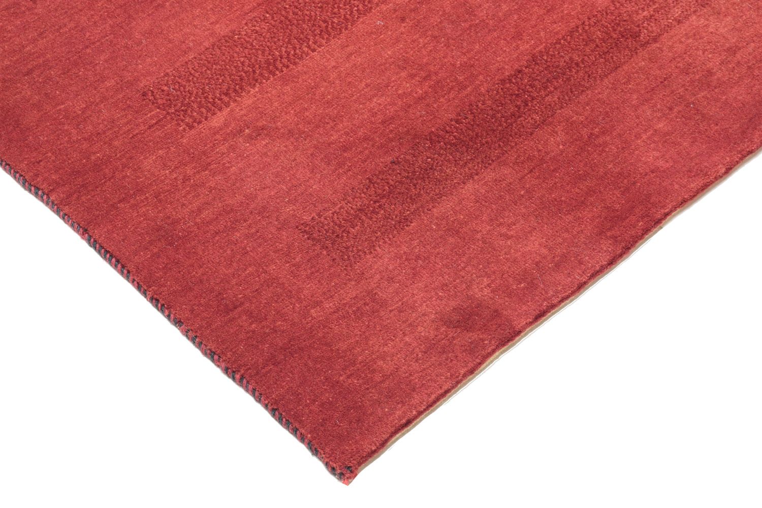 Alfombra Gabbeh - Loribaft Persa - 196 x 152 cm - rojo