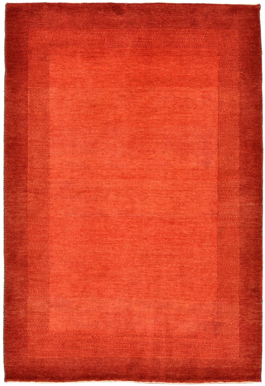 Alfombra Gabbeh - Loribaft Persa - 149 x 101 cm - rojo